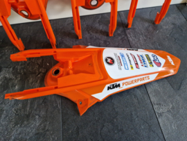 KTM SX 85 ORIGINEEL ORANJE ACHTERSPATBORD 2018 - 2024 GEBRUIKT