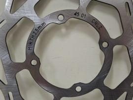 KTM SX 65/ HUSQVARNA TC 65 / GASGAS MC 65 ORIGINELE REMSCHIJF 180 mm ACHTER 2025-2026 NIEUW