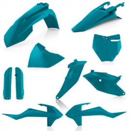 KTM SX 85 /GASGAS MC 85 COMPLETE  PLASTIC KIT METALLIC TEAL  2018-2024 NIEUW