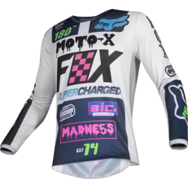 FOX 180 JEUGD SHIRT CZAR JERSEY GRIJS MAAT YL NIEUW VERKOCHT