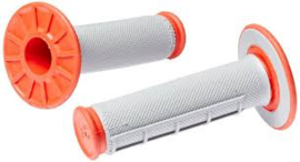 RENTHAL GRIP DUAL LAYER HANDVATTEN GRIJS / ORANJE