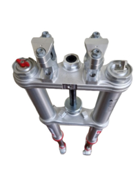 KTM SX 65 / HUSQVARNA TC 65 / GASGAS MC 65 COMPLETE ORIGINELE WP X-ACT LUCHT VOORVORK INCL KROONSTUK 2023-2025  NIEUW