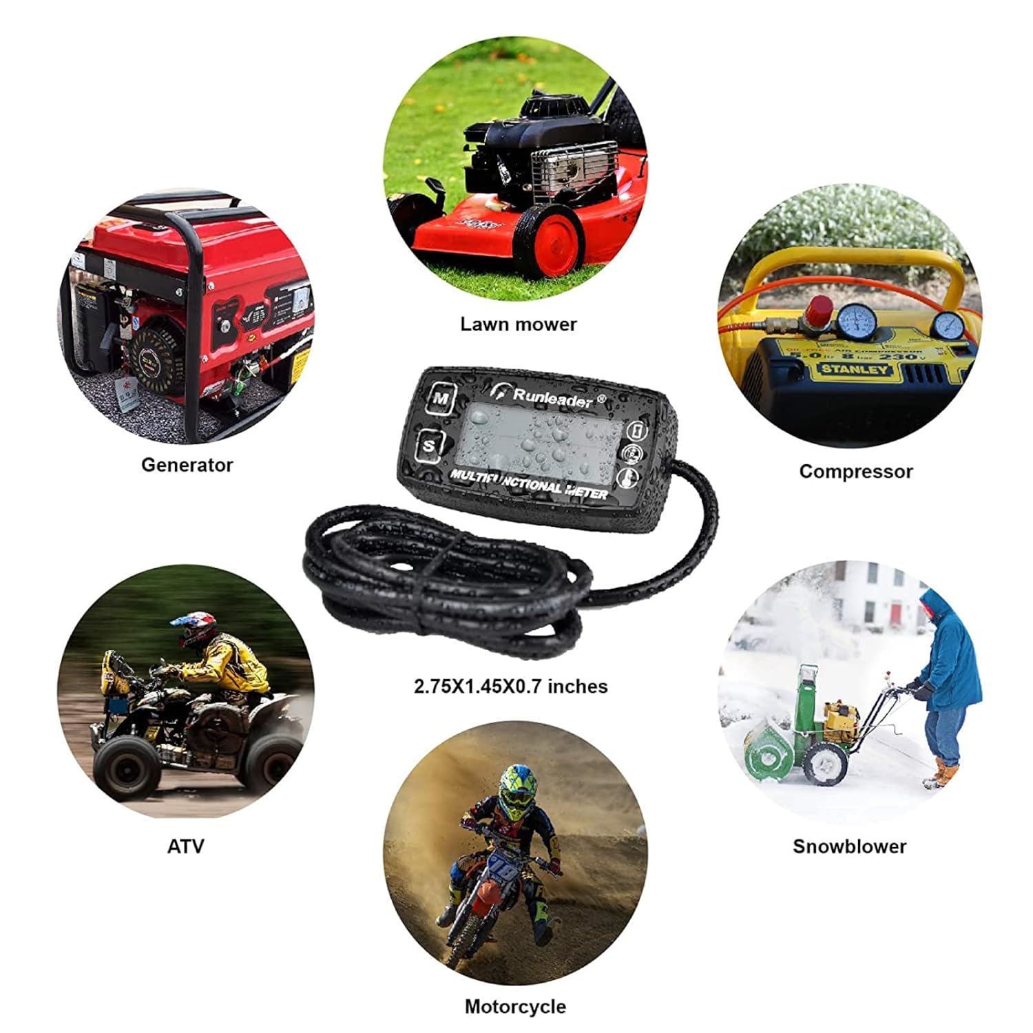 RUNLEADER UNIVERSEEL MULTIFUNCTIONAL METER