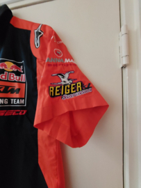 KTM REDBULL FACTORY RACING BEURSPRO ADULT TEAM SHIRT MAAT XS NIEUW