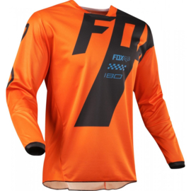 FOX 180 JEUGD SHIRT MASTAR JERSEY ORANJE MAAT YXL NIEUW