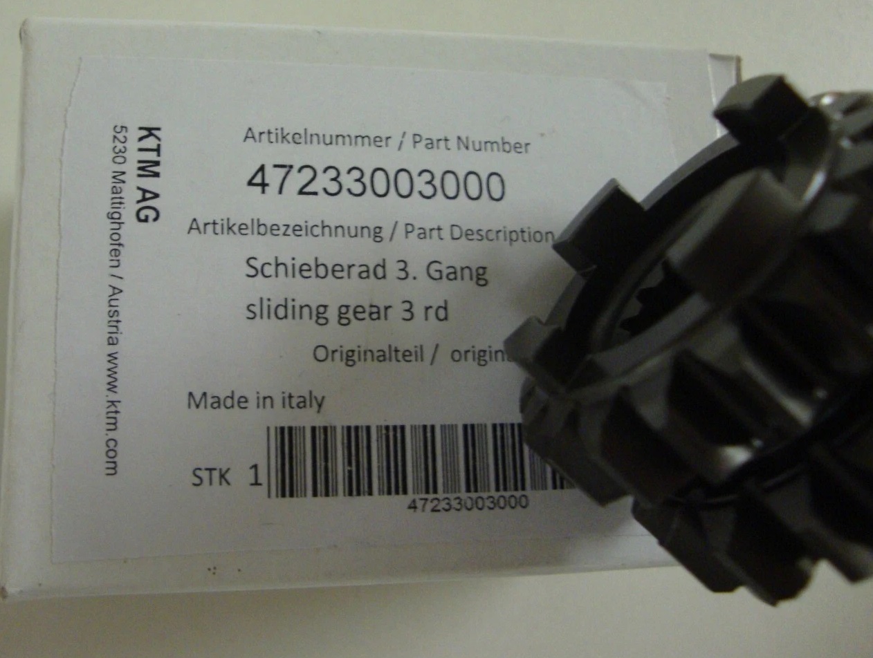KTM SX 85 / HUSQVARNA TC 85 / GASGAS MC 85 SLIDING GEAR 3 RD. 2018-2025 NIEUW