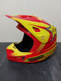 FOX V2 IMPERIAL ADULT HELMET MET MIPS BRAIN PROTECTED SYSTEM MAAT XS 52-54 CM ROOD / GEEL NIEUW