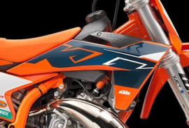 KTM SX 50 FACTORY EDITION SET RADIATEURKAPPEN 2024-2025 NIEUW