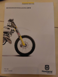 HUSQVARNA TC 125 HANDLEIDING 2019 NEDERLANDS