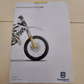 HUSQVARNA TC 85 HANDLEIDING MODELJAAR 2020 NEDERLANDS