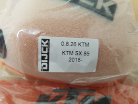 KTM SX 85 / HUSQVARNA TC 85 / GASGAS MC 85 DIJCK LUCHTFILTER 2018-2024