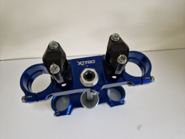 KTM SX 85 / HUSQVARNA TC 85 / GASGAS MC 85 COMPLEET X-TRIG ROCS KROONSTUK BLAUW 28 mm  ALLE BOUWJAREN T/M 2024 GEBRUIKT