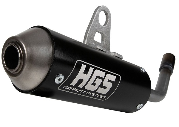 KTM SX 50 / HUSQVARNA TC 50 / GASGAS MC 50 HGS UITLAATDEMPER ZWART 2024 - 2025 NIEUW