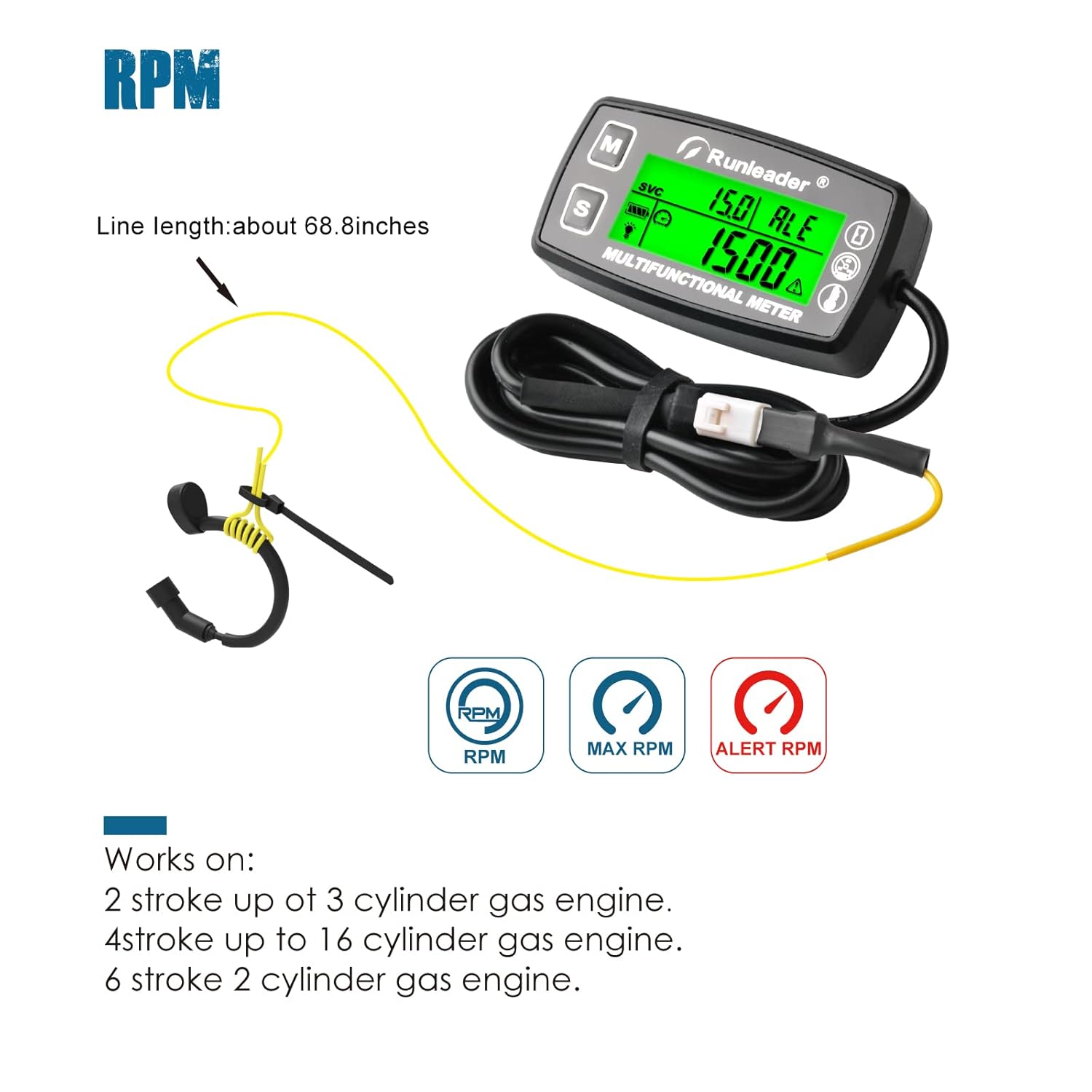RUNLEADER UNIVERSEEL MULTIFUNCTIONAL METER