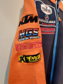 KTM RACING BEURSPRO TEAM ZIP HOODIE KIDS MAAT L NIEUW