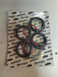 KTM SX 85 / HUSQVARNA TC 85 /  GASGAS MC 85 COMPLETE ORIGINELE  AFDICHTSET VOORVORK 43MM