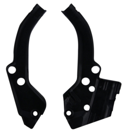 KTM SX 50 / HUSQVARNA TC 50 /GASGAS MC 50 AFTERMARKET FRAMEBESCHERMERS ZWART  2024-2027