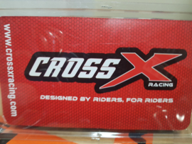 KTM SX 65 / GASGAS MC 65 CROSS-X FACTORY RACING ZADELHOES BLAUW / WITTE STREPEN 2016 - 2023