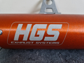 KTM SX 65 / HUSQVARNA TC 65 / GASGAS MC 65 HGS UITLAATDEMPER ORANJE 2024-2025 NIEUW !!