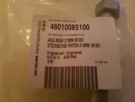 KTM SX 65 COMPLETE ACHTERWIEL AS T/M BOUWJAAR 2015 NIEUW