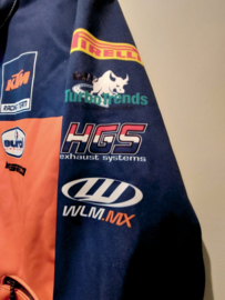 WLM KTM FACTORY RACING BEURSFOON KIDS JACKET MAAT 164 NIEUW