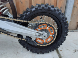 KTM SX 65 / HUSQVARNA TC 65 SUPERSPROX TANDWIEL STAAL/ALUMINIUM  ORANJE 46 TANDS  1998 - 2025