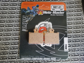 KTM SX 85 / HUSQVARNA TC 85 MOTOMASTER NITRO SINTERED REMBLOKKEN ACHTER 2011-2020