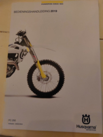 HUSQVARNA FC 250 HANDLEIDING 2019 NEDERLANDS