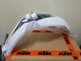 KTM SX 85 VOORSPATBORD WIT 2013-2017 NIEUW