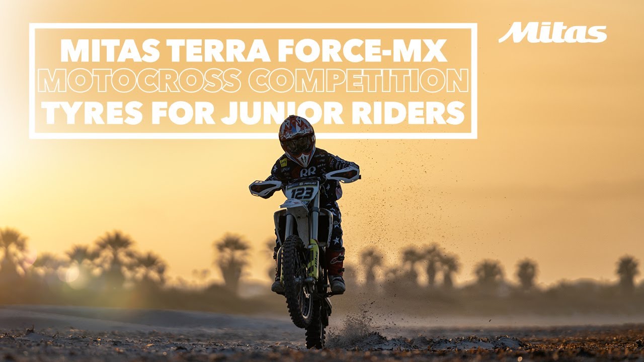 KTM SX 85 / HUSQVARNA TC 85 / GASGAS VOORBAND MITAS TERRA FORCE MX-MH RED/GREEN 70/100/19