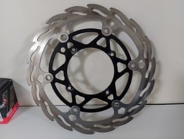 KTM SX 85 / HUSQVARNA TC 85 / GASGAS MC 85 MOTOMASTER FLAME OVERSIZED REMSCHIJF 260 MM VOORREM  2012 - 2024 GEBRUIKT