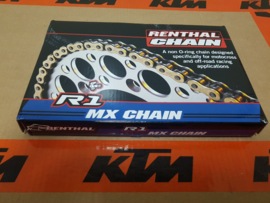 KTM SX 85 / HUSQVARNA TC 85 / GASGAS MC 85 RENTHAL R1 GOLD KETTING 428 X 130 ALLE BOUWJAREN