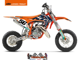 KTM SX 50 COMPLETE FACTORY RACING STICKERSET 2016 - 2023