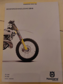 HUSQVARNA TC 250 / TX 300 HANDLEIDING 2019 NEDERLANDS