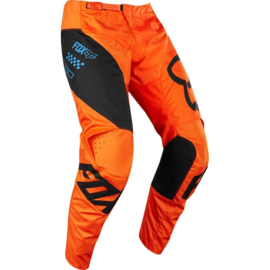 FOX 180 MASTAR JEUGD CROSSBROEK  ORANJE MAAT 24 NIEUW