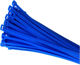 KABELBINDERS / TIE-WRAPS 280 MM X 4,8 MM BLAUW 100 STUKS