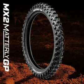 KTM SX 50 / HUSQVARNA TC 50 / GASGAS MC 50 PLEWS TYRES MX 2 MATTERLY GP MEDIUM VOORBAND  60/100/12 NIEUW!