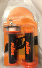 KTM  POWERPARTS LOCK ON ORIGINELE HANDVAT SET