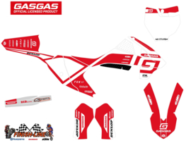 GASGAS MC 65 COMPLETE FACTORY RACING STICKERSET 2021 - 2023