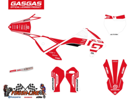 GASGAS MC 50 COMPLETE FACTORY RACING STICKERSET 2021 - 2023