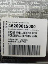 KTM SX 65 / HUSQVARNA TC 65 / GAS GAS MC 65 VOORWIEL REPARATIE SET 2009 - 2024