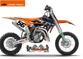 KTM SX 65 COMPLETE FACTORY RACING STICKERSET 2016 - 2023