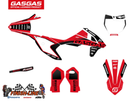 GASGAS MC 50 COMPLETE FACTORY RACING STICKERSET 2021 - 2023