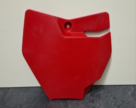 GASGAS MC 65 NUMMERBORD ROOD 2021-2023 GEBRUIKT