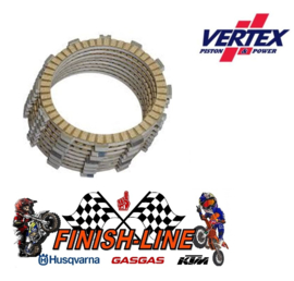 KTM SX 65 / HUSQVARNA TC 65 / GASGAS MC 65 SET VERTEX GEVOERDE KOPPELINGSPLATEN 1998 - 2023