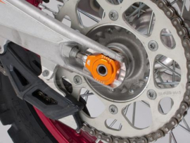 KTM SX 65 RFX RACING ORANJE ACHTERAS BLOKKEN 2016-2021 NIEUW