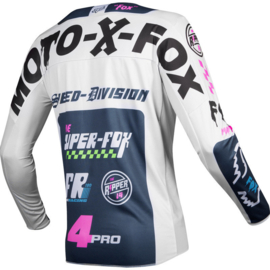 FOX 180 JEUGD SHIRT CZAR JERSEY GRIJS MAAT YL NIEUW VERKOCHT