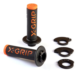 X-GRIP LOCK ON HANDVATTEN  ZWART / ORANJE