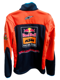 KTM BEURSPRO RED BULL SOFTSHELL TEAM JACKET ADULT MAAT S