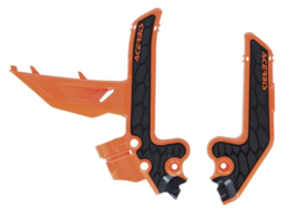 KTM SX 85 ACERBIS X-GRIP FRAMEBESCHERMERS ORANJE  2025